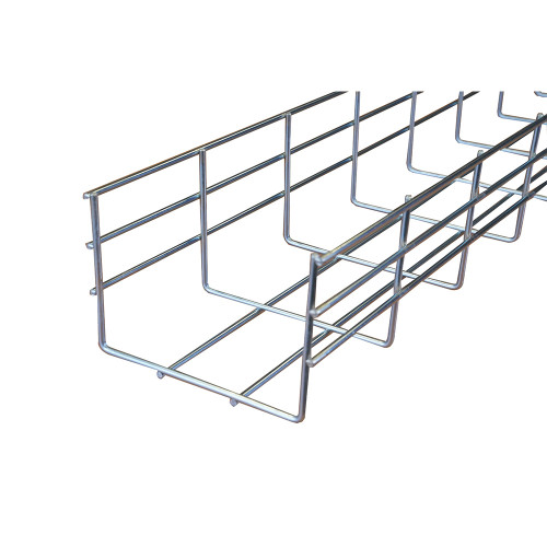 Pemsa Rejiband Rapide 150mm Wide x 100mm Deep Wire Basket Tray 3m Length Electrogalvanised