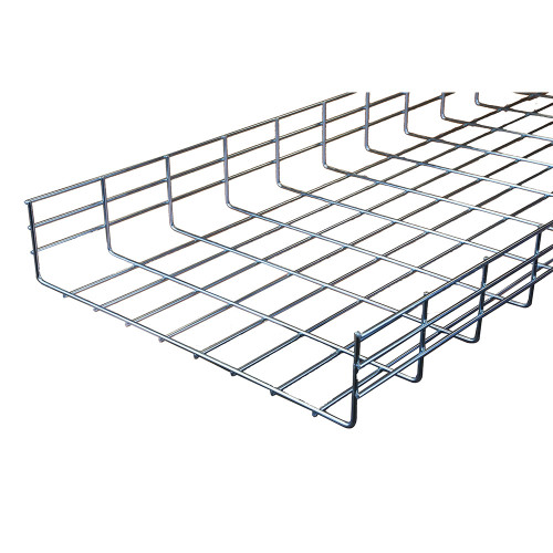 Pemsa Rejiband Rapide 450mm Wide x 100mm Deep Wire Basket Tray 3m Length Electrogalvanised