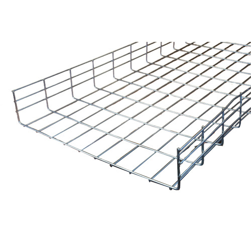 Pemsa Rejiband Rapide 500mm Wide x 100mm Deep Wire Basket Tray 3m Length Electrogalvanised