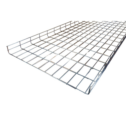 Pemsa Rejiband Rapide 600mm Wide x 100mm Deep Wire Basket Tray 3m Length Electrogalvanised