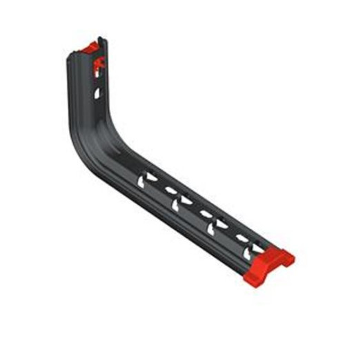 Pemsa 62081104 | Pemsa Rejiband Black C8 100mm Omega SPLUS Wire Basket Tray Bracket