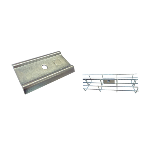 Pemsa 64010041 | Pemsa Rejiband Electrogalvanised Wire Basket Tray Silver Side Joint Plate