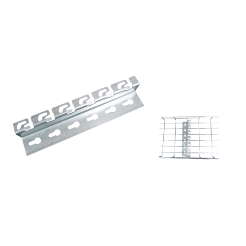 Pemsa 67020520 | Pemsa Rejiband 100mm Silver Stand-Off Click Wire Basket Tray Bracket