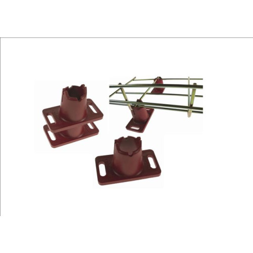 Pemsa 68000060 | Pemsa Rejiband Red Plastic Wire Basket Tray Floor Foot