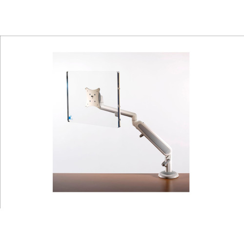 CMW Ltd | White Single Screen Air Monitor Arm