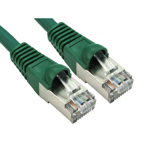CMW Ltd, Structured Cabling Copper Patchcord | 4m Cat6A RJ45 S/FTP Shielded Snagless Patch Lead Blue