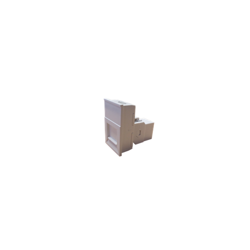 CMW Ltd | LJ6C White Cat6 Coupler Module for Mini/Maxi Range Desk Power Units