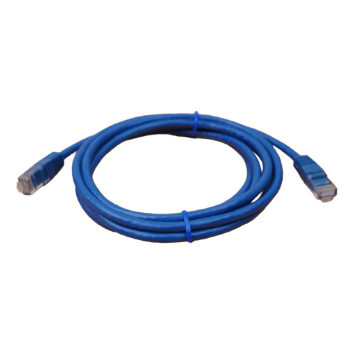 2m Cat6 RJ45 U/UTP Moulded Patch Lead Blue