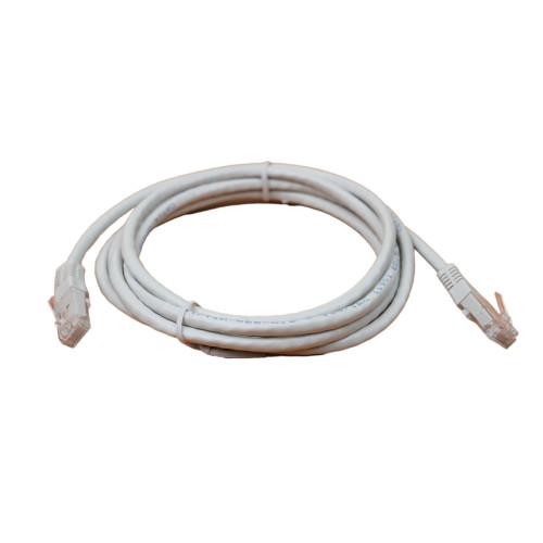 2m Cat6 RJ45 U/UTP Moulded Patch Lead Grey