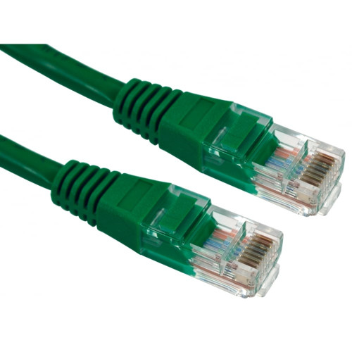 CMW Ltd, Structured Cabling Copper Patchcord | Cat6 1.5m Green RJ45 Patch Lead
