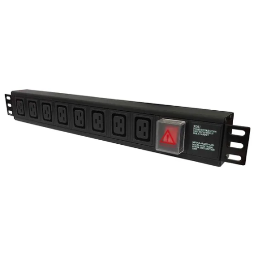 CMW Ltd Power Distribution Units | 6 Way Horizontal IEC C19 32a PDU with 3m plug lead