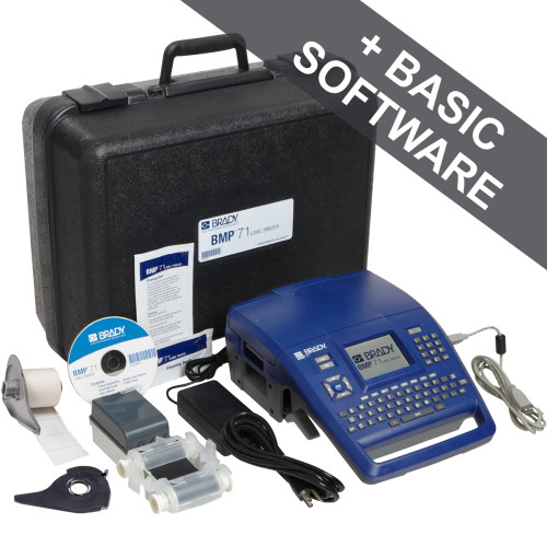 CMW Ltd Cable Label Printer | Brady BMP71-QWERTY-UK BMP71 Label Printer - QWERTY UK