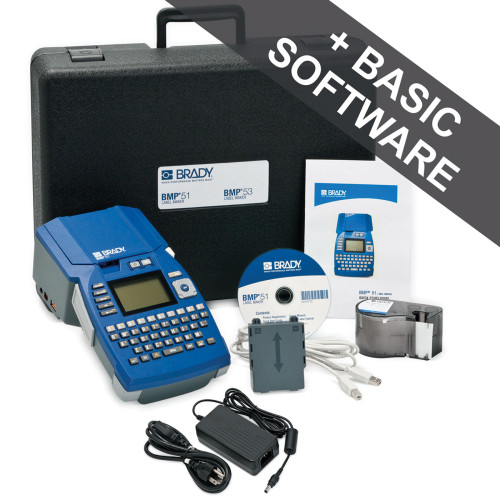 CMW Ltd Cable Label Printer | Brady BMP51 PRINTER KIT UK BMP51 Label Printer - UK
