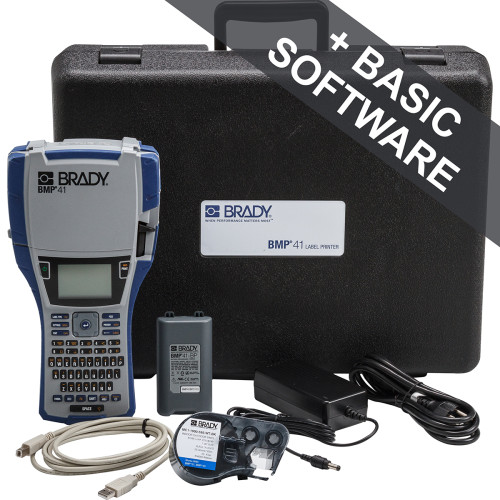 CMW Ltd Cable Label Printer | Brady BMP41-KIT-UK BMP41 Label Printer - UK