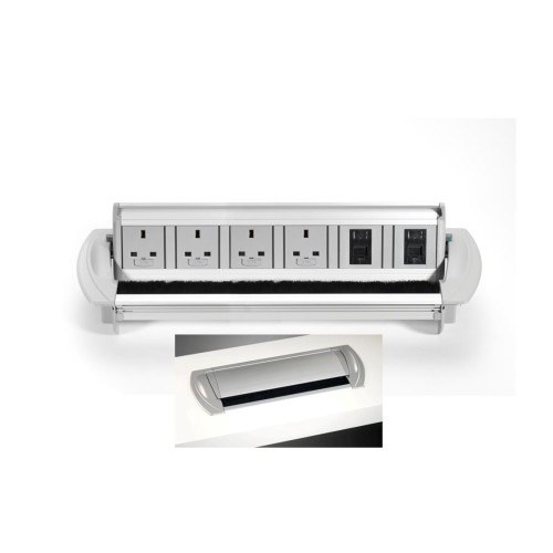 CMW Ltd | 4 x Power Sockets & 2 x Cat5e Data Outlets