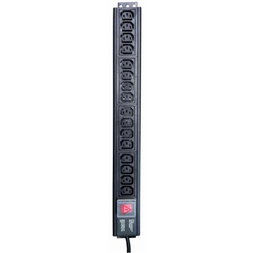 CMW Ltd Power Distribution Units | 8 Way Vertical IEC PDU to UK plug, 3M lead