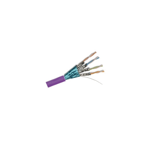 Siemon 9N6J4-A5 | Siemon Cat 6A 305m Cable LS0H Violet F/FTP - Class Cca (305 Metre)