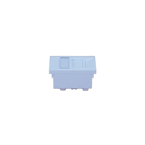 Matrix Cat5e UTP RJ45 Shuttered Euro 25mm x 50mm White Module Full Depth