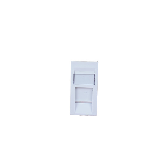 Matrix Cat6 UTP RJ45 Shuttered Euro 50mm x 25mm White Module Full Depth