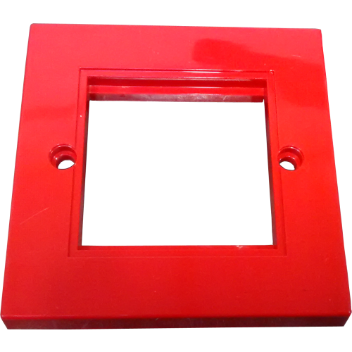 CMW Ltd | Matrix Single Gang 50x50 Euro Faceplate Red