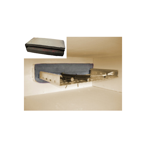 CMW Ltd AFCT100 | 100mm x 150mm Cable Tray Sleeve, Fire Protection Trunking Sleeve, reinstates fire rating a wall, 2 hours fire protection. 