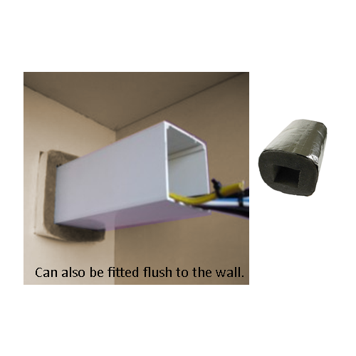 CMW Ltd AFFTS50 | 50mm x 50mm Fire Protection Trunking Sleeve, reinstates fire rating a wall, 2 hours fire protection. 