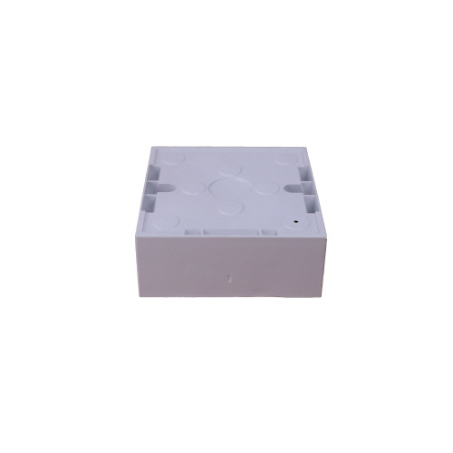 CMW Ltd | Algar 32mm Single Gang PVC Back Box 20mm Knockout White