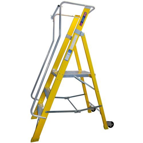 CMW Ltd | 4 Tread EN131All Round Glass Fibre Steps