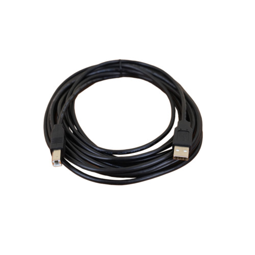 5m USB 2.0 Type A Male to Type B Male Black