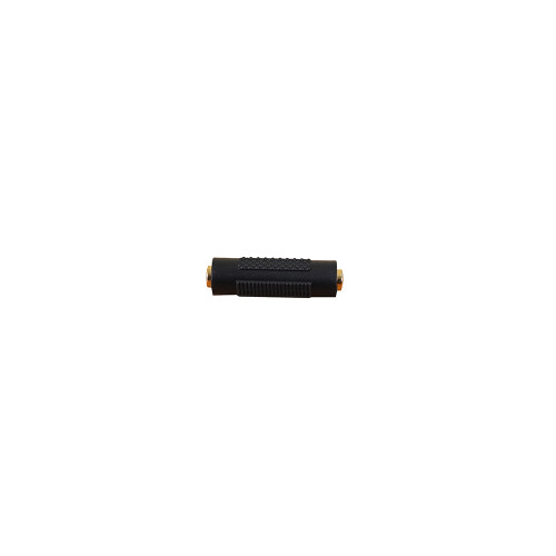 3.5mm Stereo Female to Female Coupler Black