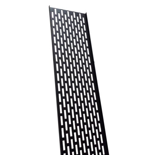 CMW Ltd | 18U Black Cable Tray 75mm Wide
