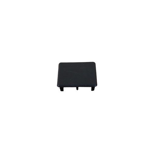 Black Plastic Deep Support Channel End Cap
