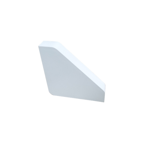 CMW Ltd Dietzel Dietzel Univolt uPVC, BES | White, Bench Trunking End Cap, 100mm x 100mm, 