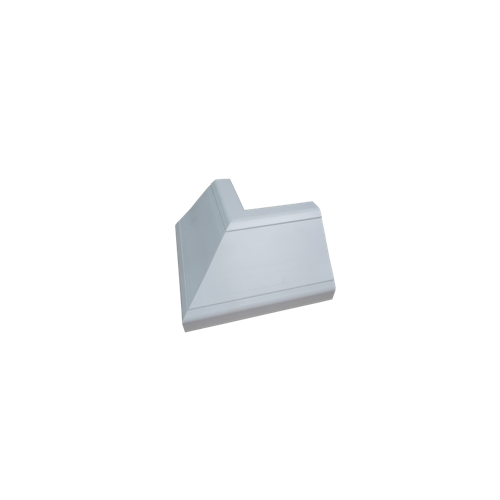 CMW Ltd Dietzel Univolt uPVC | White, Bench Trunking External Bend 100mm x 100mm, 