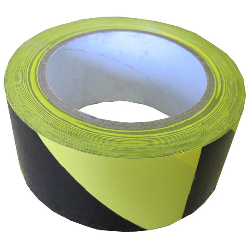 CMW Ltd | Black - Yellow 50mm Wide x 33m Long Hazard Warning Tape