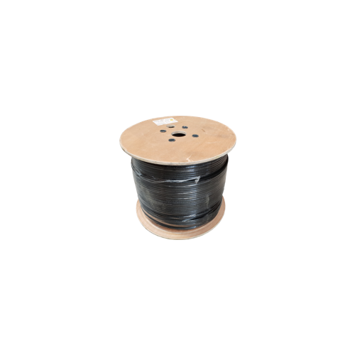 CMW Ltd | Cat5e 24AWG Solid Shielded F/UTP External Grade PE 305m Reel Black - Matrix