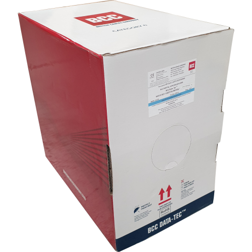 CMW Ltd | Cat6 24AWG Solid U/UTP Dca LSOH Cable 305m Box Blue SLIM-NET