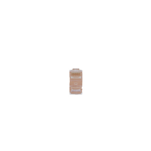 Cat6 RJ45 UTP Stranded 3 Part Crimp Plug