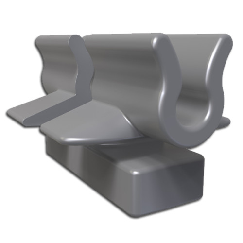 CMW Ltd | Grey 4mm Basket Tray Clips