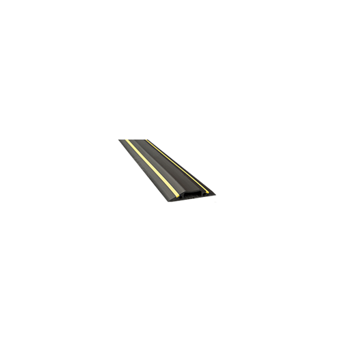 D-Line FC83H | 1.8m Black / Yellow Cavity 30 x 10mm (1.8m lgth)