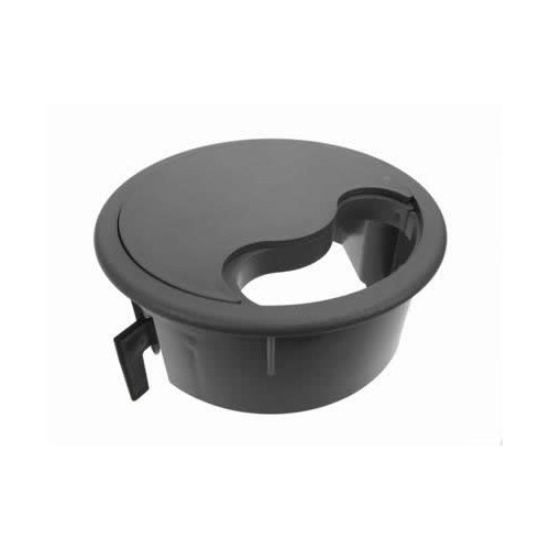 TASS FGG127C | Circular Cable Grommet, Grey 127mm with adjustable 30 x 75mm hole