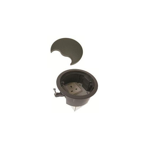 CMW Ltd, Desk Cable Management PG001G | Grommet with 1 Power only