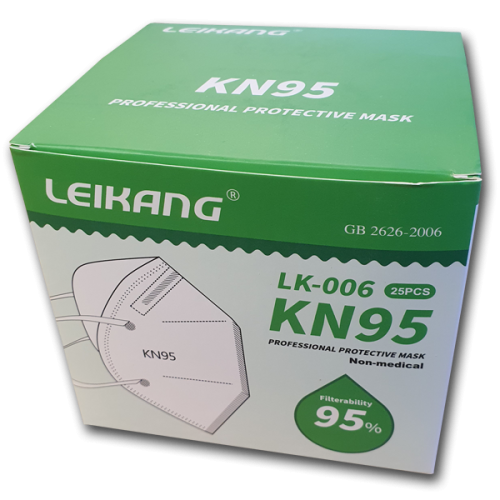 FFP2 ( KN95 ) Face Masks ( Box of 25 )