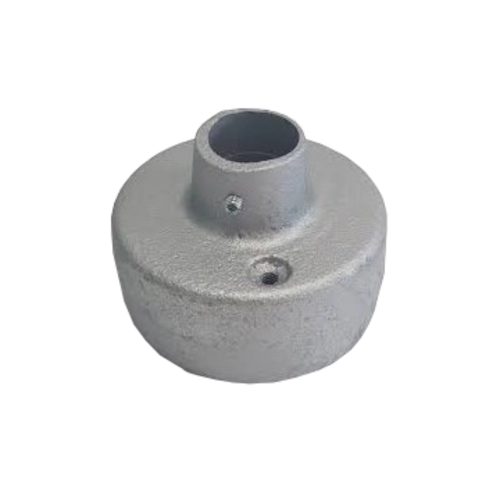 Conlok CL16G Metal Conduit End Box with Rear Outlet 20mm Hot Dipped Galvanised Finish