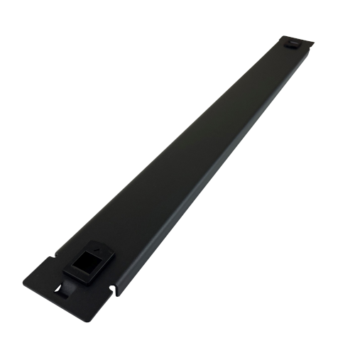 1U Toolless Blanking Panel Black