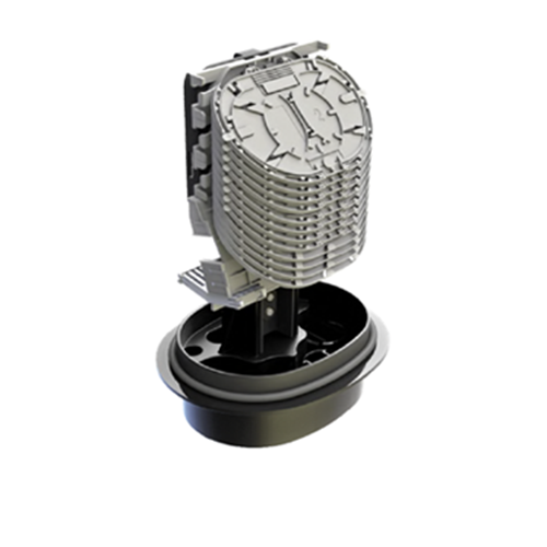 Prysmian Compact Multi-Function Joint (CMJ) with: SE 2.2 Splice Tray; No Oval Port Kit; No Mechanical Glands; No Valve; No Bracket; No Splice Protectors