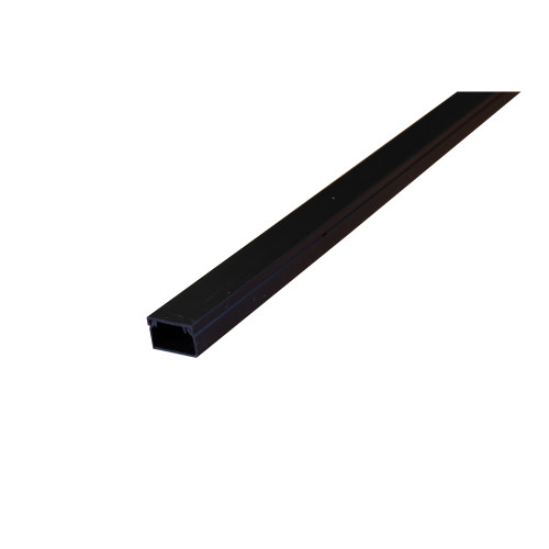Black S/A Mini Trunking 25mm x 16mm (3m lgth)