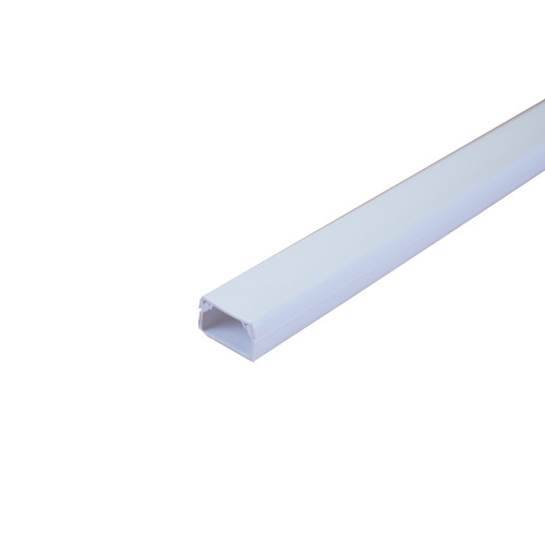 Dietzel Univolt PVC Self Adhesive Mini Trunking 25mm x 16mm 3m Trunking Length White