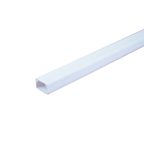 Dietzel Univolt PVC Self Adhesive Mini Trunking 25mm x 16mm 2m Trunking Length White