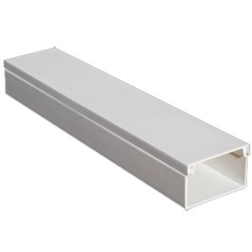 Dietzel Univolt PVC Mini Trunking 40mm x 16mm 3m Trunking Length White